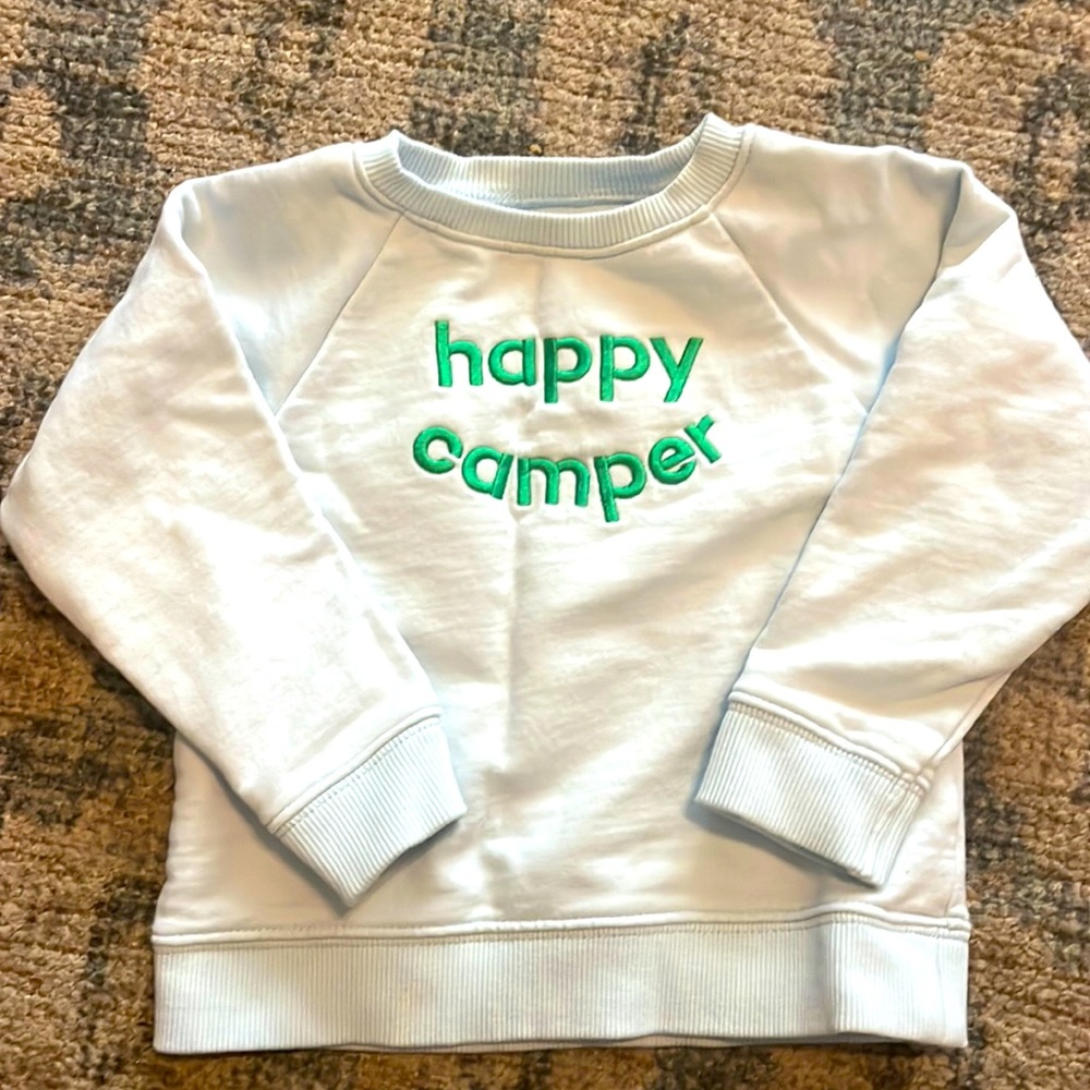Happy camper 12-18 month sweatshirt